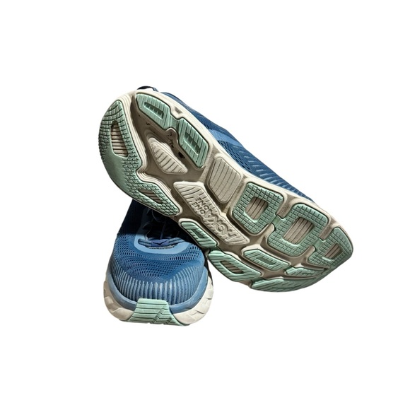 Hoka One One Bondi 7 Men's Athletic Running Shoe Workout Sneaker Blue Size 11 - Picture 5 of 8